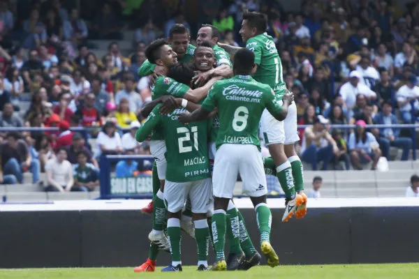 IMAGO7 León festeja su anotación en Ciudad Universitaria