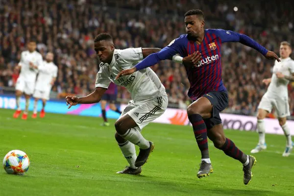EFE Semedo y Vinicius durante Clásico
