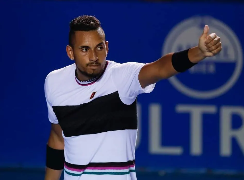 CARLOS RAMÍREZ Nick Kyrgios celebra triunfo en AMT