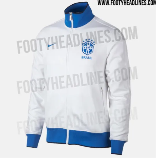 FOOTYHEADLINES.COM Sudadera de la Selección de Brasil