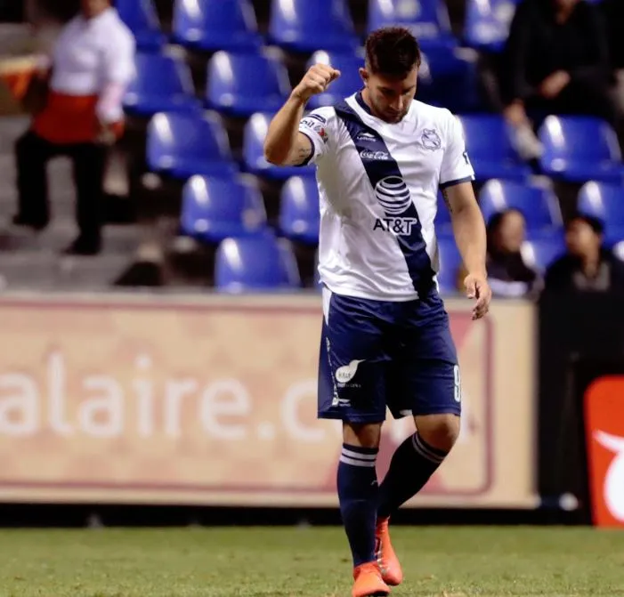 DANIEL GÁMEZ Lucas Cavallini festeja anotación