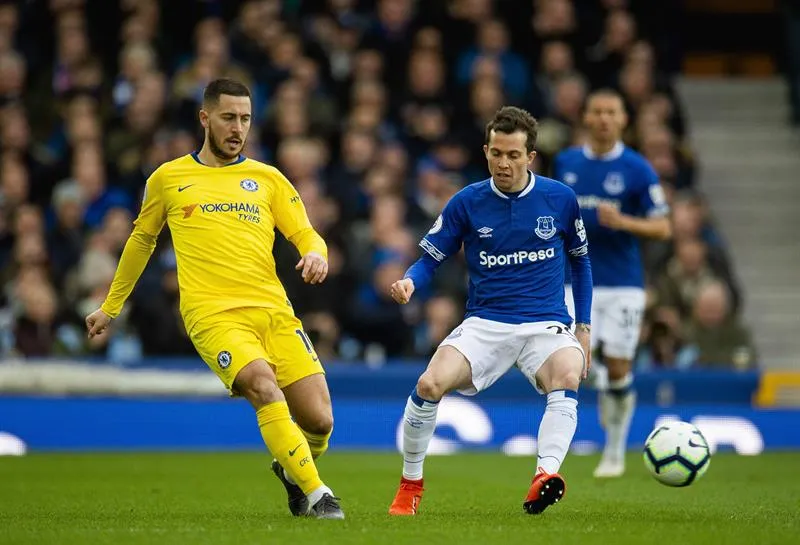 EFE Hazard en un partido del Chelsea