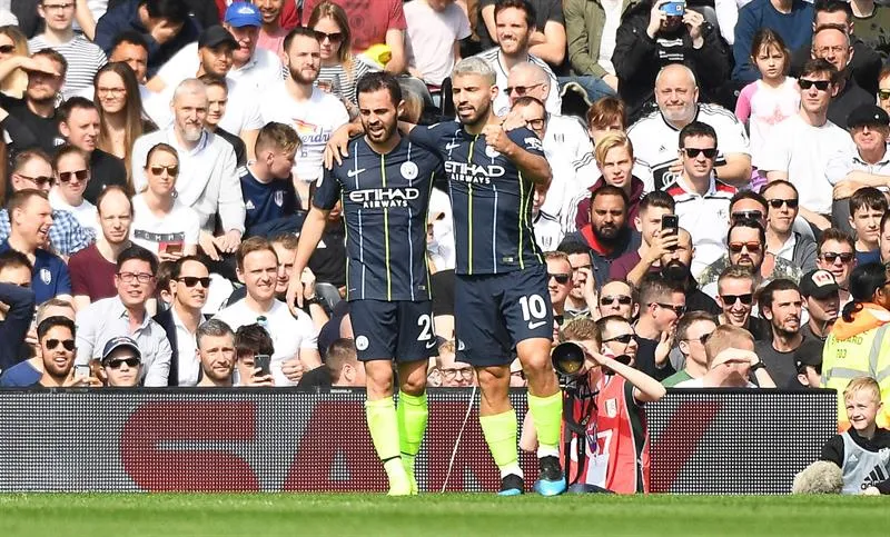 EFE Festejo de Agüero tras su anotación