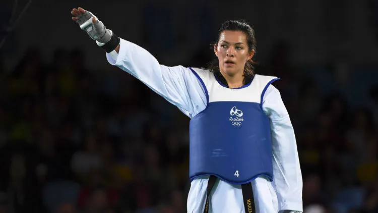 MEXSPORT María Espinoza, durante su participación en los JO de Río 2016