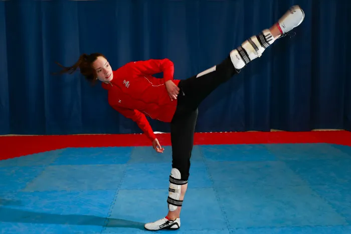 CARLOS RAMÍREZ Victoria Heredia posando para RÉCORD