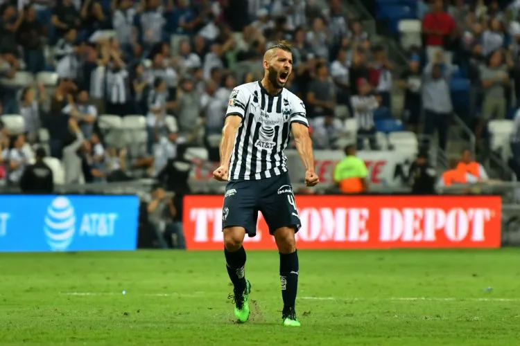 IMAGO7 Nicolás Sanchez festeja triunfo de Rayados