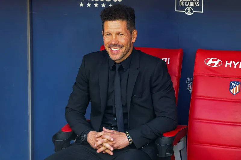EFE Simeone, previo a un duelo del Atlético en España