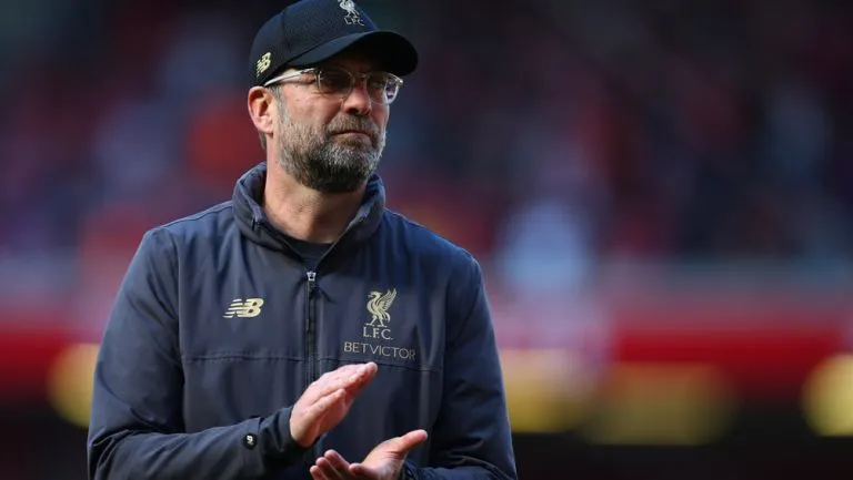 AP Klopp, durante un duelo del Liverpool en Premier