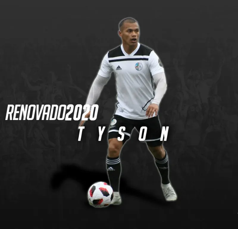 TWITTER @SALAMANCACFUDS Tyson, jugador del Salamanca