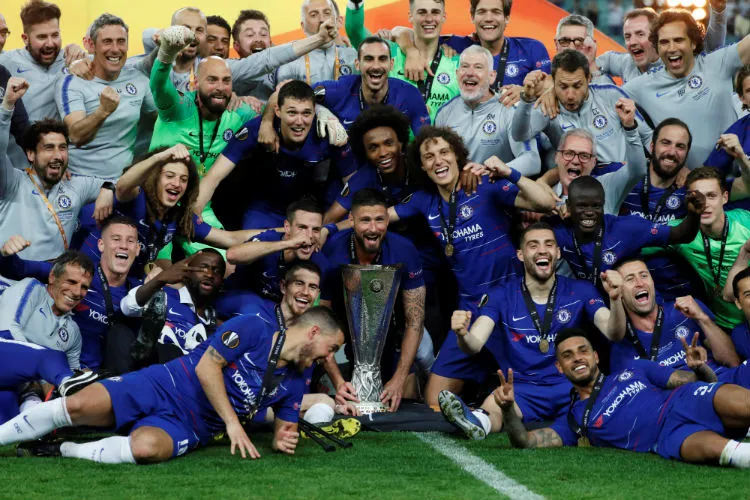EFE Chelsea festeja Campeonato de Europa League
