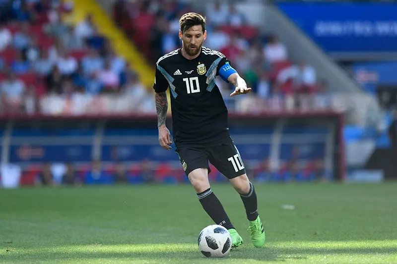 IMAGO7 Messi en un partido con Argentina