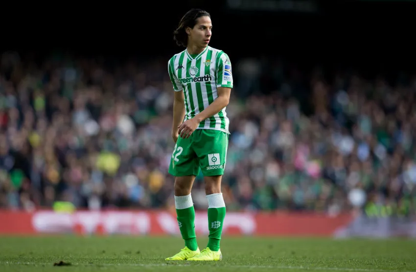 MEXSPORT Lainez durante un partido del Betis