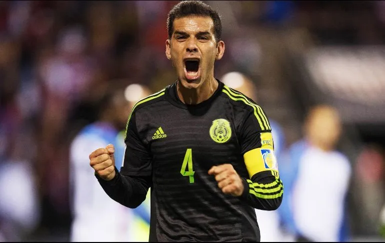 MEXSPORT Rafa Márquez celebra anotación con México