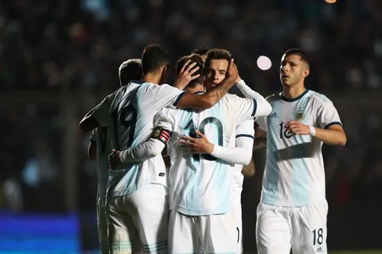 EFE Selección Argentina celebra gol contra Nicaragua