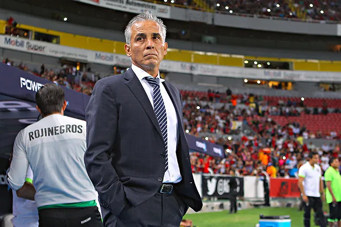 IMAGO7 El timonel antes de un partido