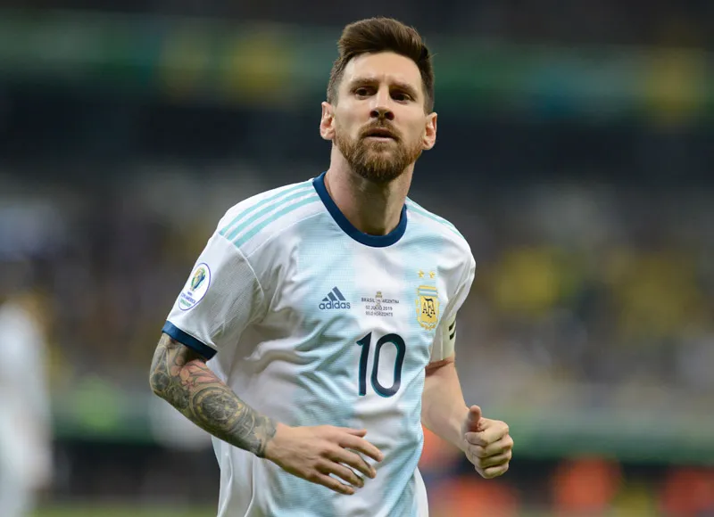 AP Messi, en las Semifinales de Copa América