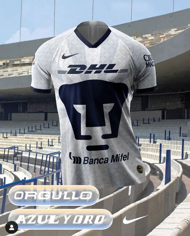 INSTAGRAM @pumasmx Playera blanca de Pumas