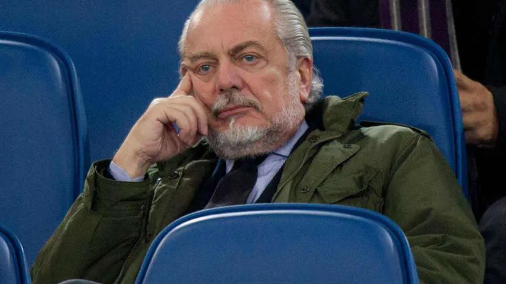 EFE Aurelio De Laurentiis sigue las acciones del Nápoles