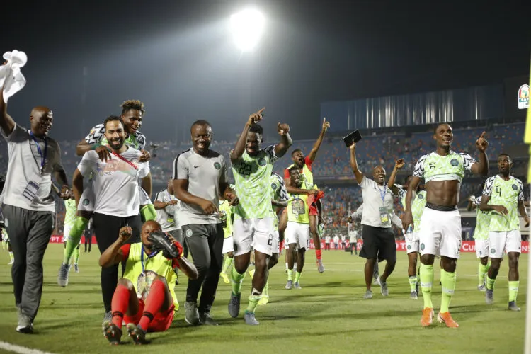 AP Nigeria festeja pase a Semifinales de Copa Africana