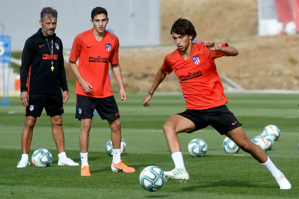 EFE Joao Felix entrena a tope con el Atlético de Madrid