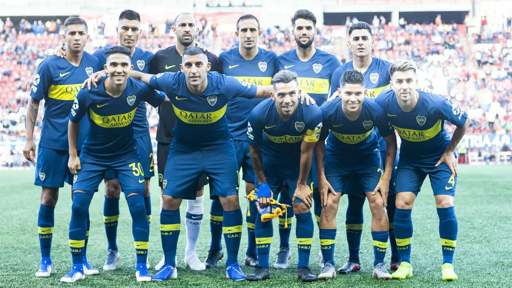 IMAGO7 Boca Juniors previo a un partido amistoso