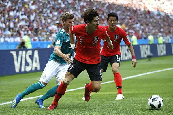 MEXSPORT Corea del Sur se impuso 2-0 a Alemania en Rusia 2018