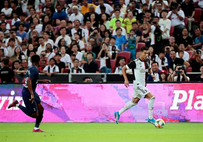 EFE Cristiano, durante el partido ante Tottenham