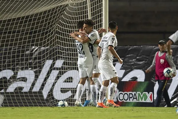 MEXSPORT La celebración del gol de Amaury García