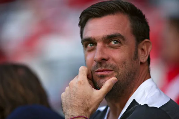 IMAGO7 Guede cuando dirigía al San Lorenzo