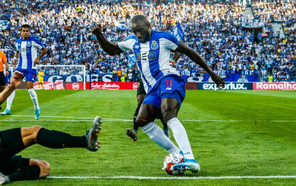 TWITTER @FCPORTO Moussa Marega antes de marcar su doblete