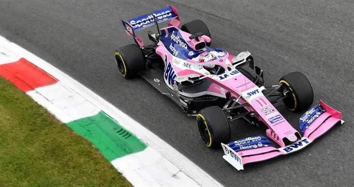 EFE Pérez, en en el GP de Italia