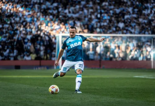 TWITTER @CHELODIAZ_21 Marcelo Díaz durante un partido de Racing