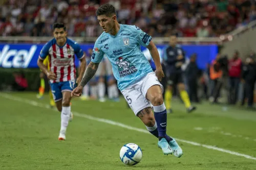 MEXSPORT Víctor Guzmán durante un partido del Pachuca