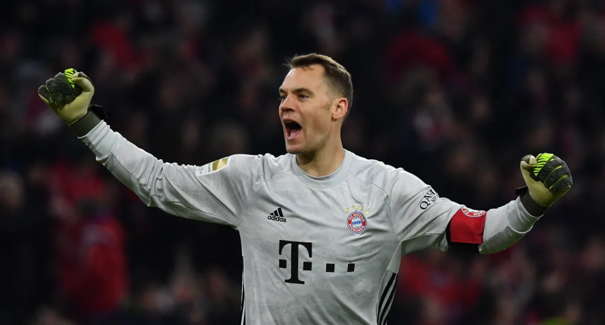 EFE Manuel Neuer en un partido del Bayern Múnich