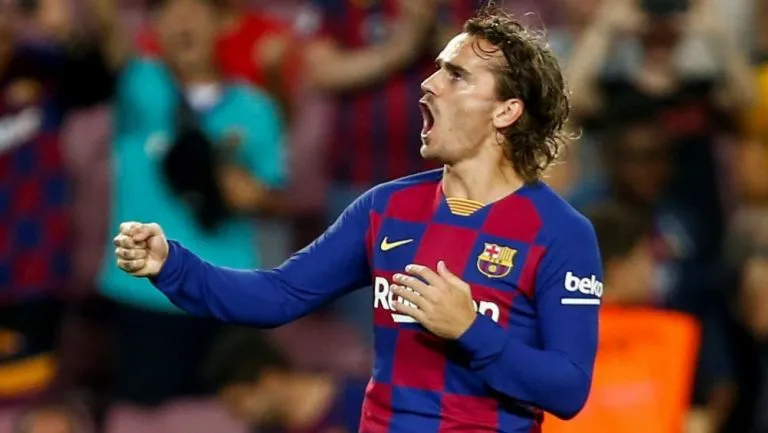 EFE Griezmann festeja un gol con el Barcelona