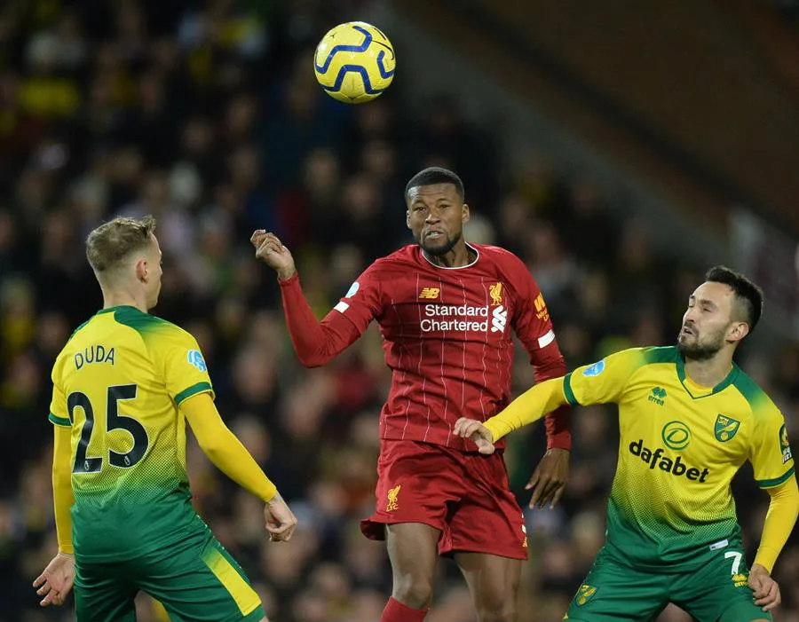 EFE Liverpool derrotó al Norwich City