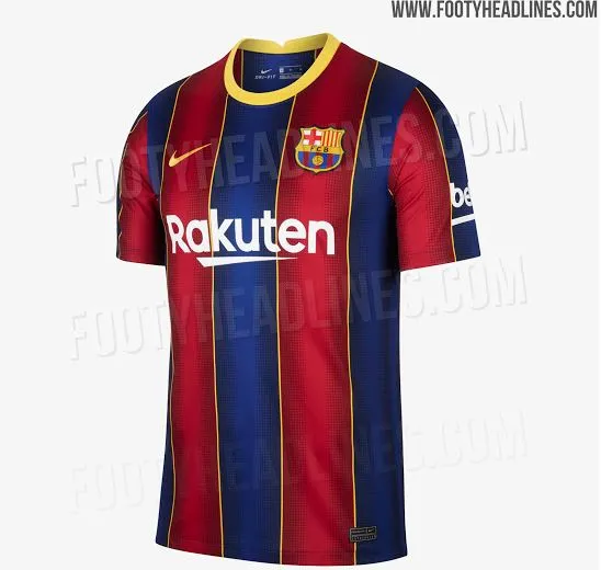 FOOTYHEADLINES.COM Posible jersey de local del Barça para la próxima temporada