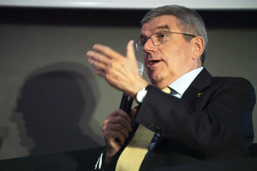 EFE Thomas Bach en conferencia de prensa