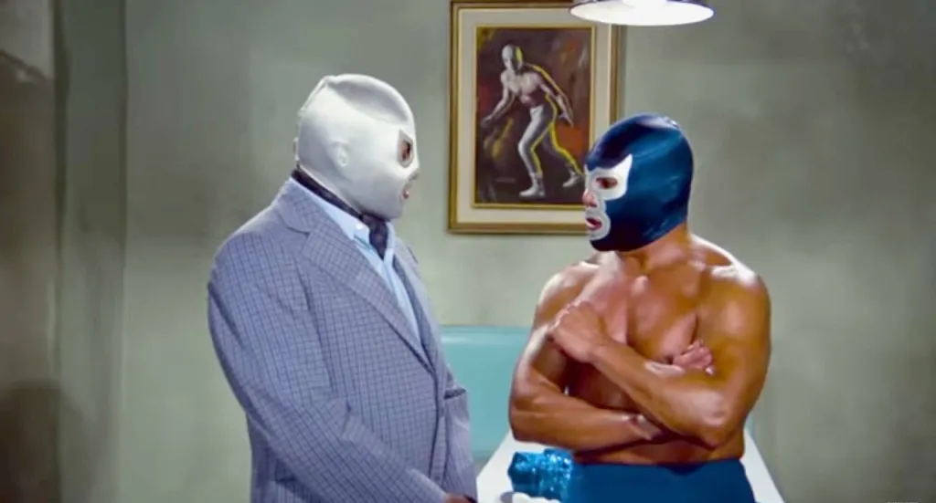 ESPECIAL Santo y Blue Demon, en una escena