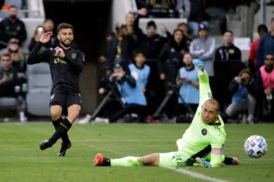 AP Robles en acción con el Inter de Miami ante LAFC