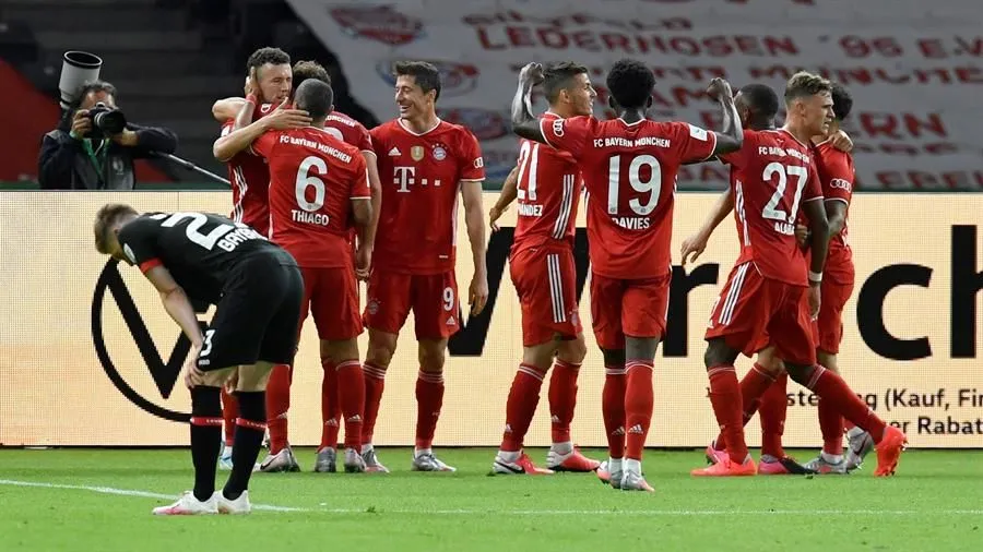 EFE Bayern celebra el gol que sentenció la final