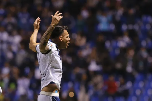 IMAGO7 Dani Arreola en festejo de gol con Puebla