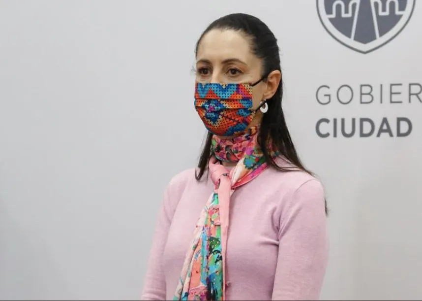 TWITTER@CLAUDIASHEIN Sheinbaum en la conferencia de este miércoles