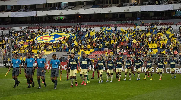 MEXSPORT Seguidores de América previo a un partido