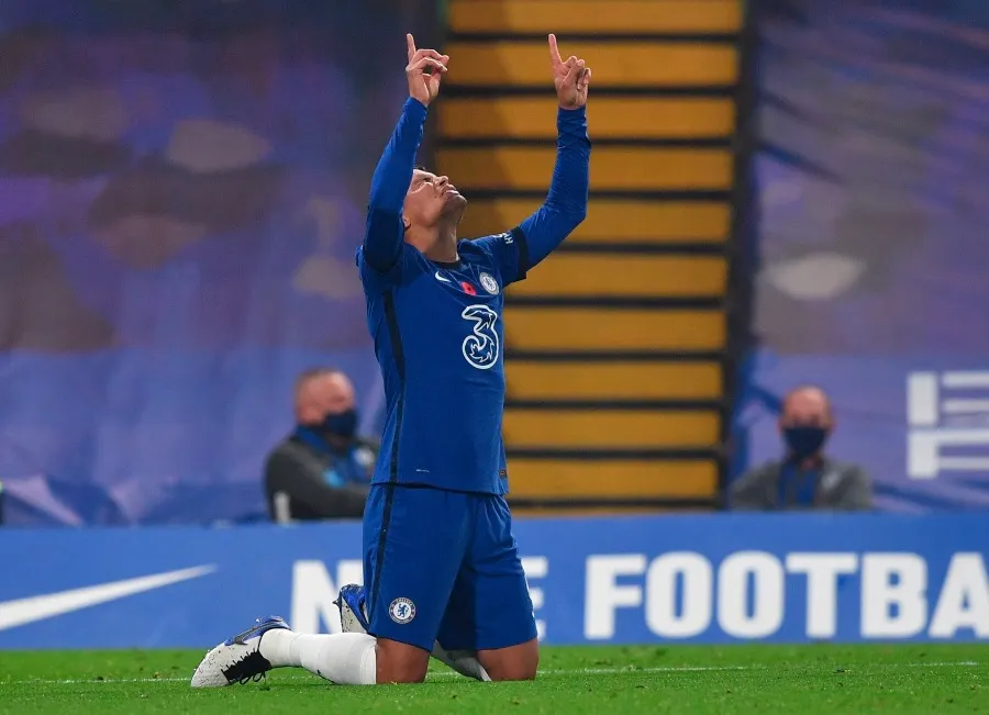 EFE Thiago Silva luego de anotar gol con el Chelsea