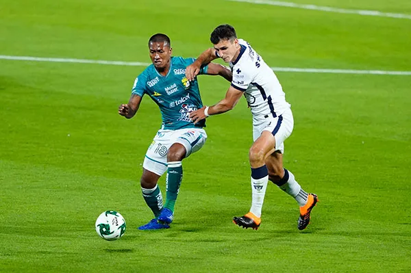 IMAGO7 El delantero en el partido de Ida contra León