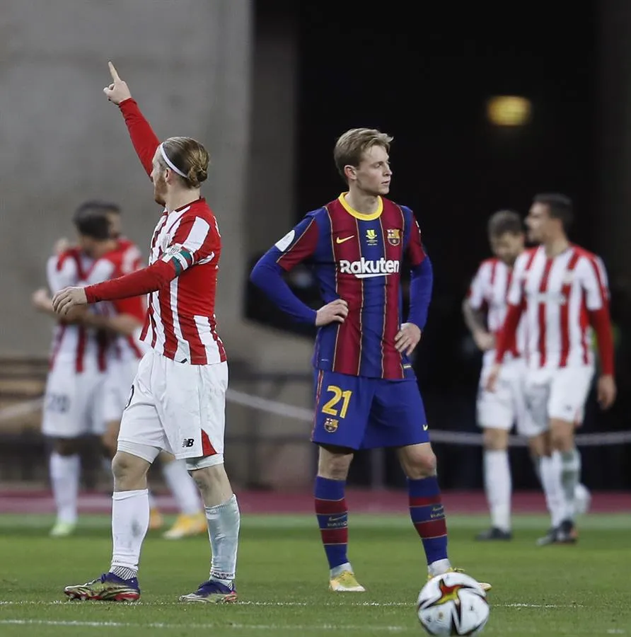 EFE El Athletic ganó su tercera Supercopa de España