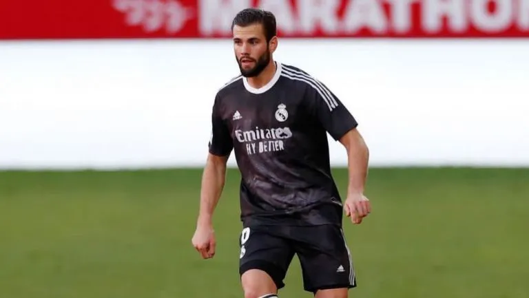 TWITTER @nachofi1990 Nacho en un partido del Real Madrid