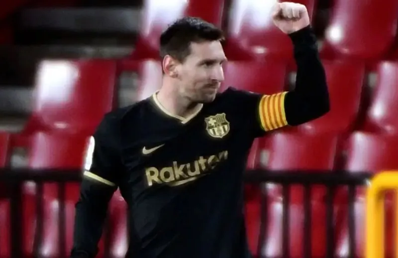 EFE Messi durante un juego de LaLiga