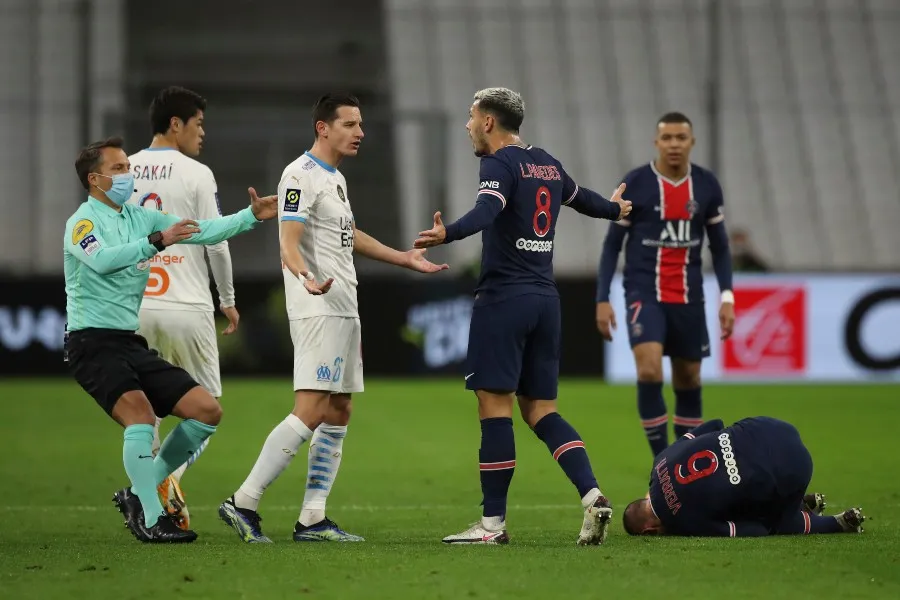 AP El PSG se llevó el Clásico de la Ligue ante el Olympique de Marsella